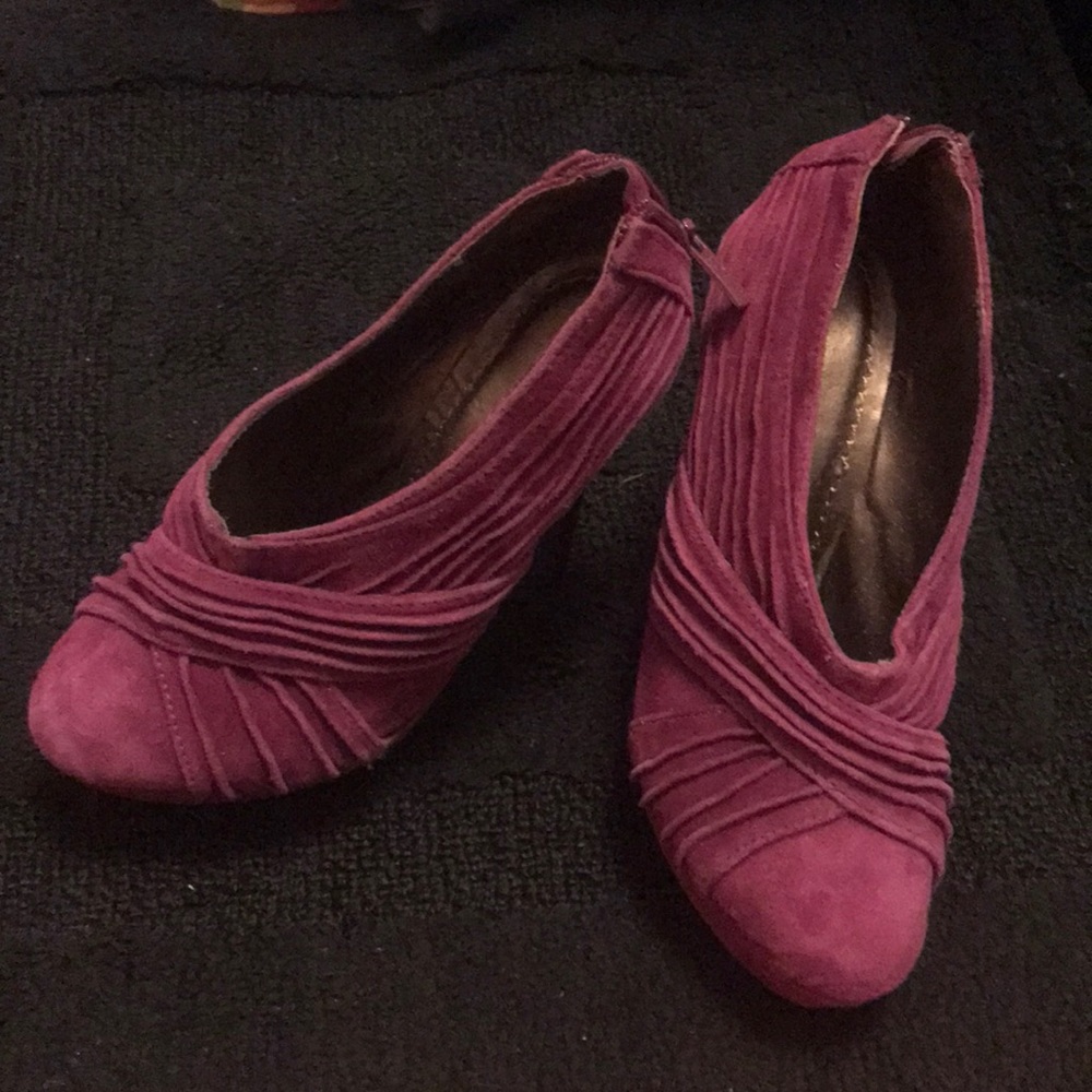 Colin Stuart Sz 5 Purple Stiletto Bootie NWT
